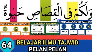 BELAJAR ILMU TAJWID PELAN-PELAN || BELAJAR NGAJI AL QURAN UNTUK MENGHILANGKAN TERBATA BATA