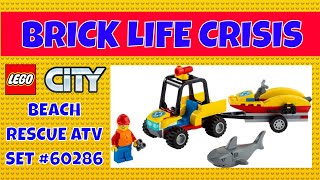 LEGO City Beach Rescue ATV Set 60286