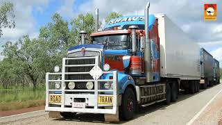 Trucks and road trains - Australian truck compilation