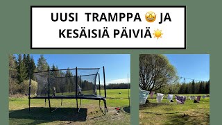 UUSI TRAMPPA🤩 KESÄISIÄ PÄIVIÄ | ARKIVLOG