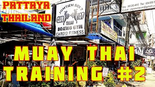 MUAY THAI TRAINING #2  PATTAYA, THAILAND, MOVIE WITH SUBTITLES / DRUGI TRENING MUAY THAI W TAJLANDII