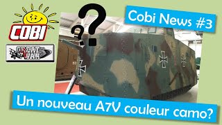 Cobi News 2020 #3 -  Un nouveau char A7V? (compatible Lego WW1)