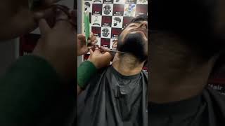 ASMR BEARD CUTTING VIDEO SHORT WITH TALENT BARBER