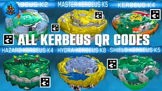 ALL KERBEUS QR CODES BEYBLADE BURST APP | TOTAL BURST