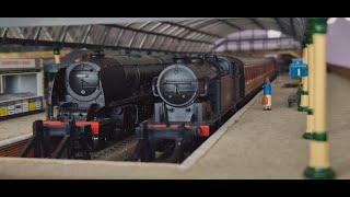 172. LNER Class N2 Condensing Tank Entering Platform 1 Next to City of Liverpool