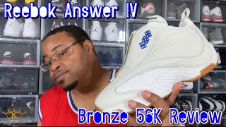 #unboxing #bronze56k #skateboarding #newyork Reebok Answer IV 'Bronze 56K' Review | Kings23Kicks