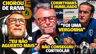 REAÇÃO DO CRAQUE NETO! NETO SE DESESPER4 AO VIVO E FICA P*UT0!  DERROTA DO CORINTHIANS