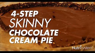 4-Step Skinny Chocolate Cream Pie Recipe