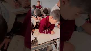 كيف رسم شجره / حسين الكرعاوي /طلاب صف الثالث