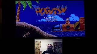 Puggsy for Sega Genesis (Gameplay and Review)