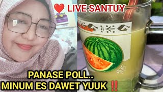 Panas poll..minum es dawet yuuk !!!