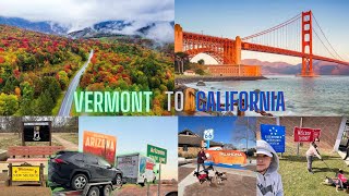 Migration | Vermont to California | Uhaul Truck | Travel by land