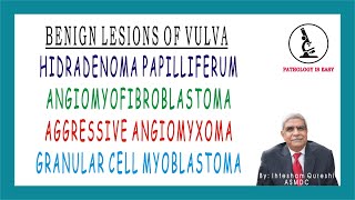 BENIGN LESIONS OF VULVA (Female Genital Tract)