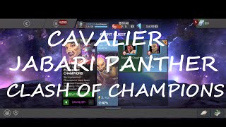 CAVALIER Jabari Panther | CAVALIER Clash of Champions | MARVEL CONTEST OF CHAMPIONS | MCOC |