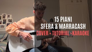 Sfera Ebbasta - 15 Piani feat. Marracash | Guitar Cover-Tutorial & Karaoke