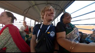 India - We try to catch a bus from Vrindavan to Mathura (watch to the end to see what happens)