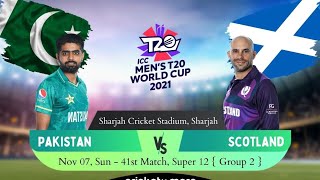 Pakistan vs Scotland Highlights ICC T20 World Cup 2021 WCC3 Gameplay