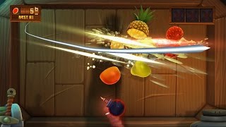 Fruit Ninja Kinect 2 Xbox One gameplay Quickplay Classic