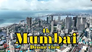 Mumbai With Drone View 2023🇮🇳 | Mumbai City Drone View | Flying Over Mumbai | Bombay City Realty