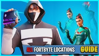 ALL FORTBYTE LOCATIONS 1 - 100 IN ORDER  Fortnite Season 9