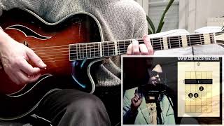 ARCHTOP SERIES | How To Play "HERE I GO" by SYD BARRETT | Acoustic archtop lesson tutorial