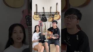 Học đệm hát Guitar vô cùng đơn giản #nhuquynhthichhatbaigi #guitar