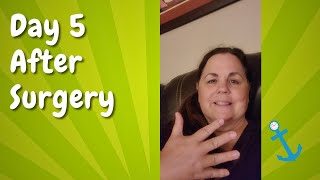 ROBOTIC HYSTERECTOMY RECOVERY STORY DAY 5