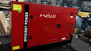 20kva Mahindra Powerol Refurbished Silent Generator with load sound testing Mohali Punjab delivery