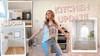 The dream kitchen renovation update...AHH!! + Healthy What I Eat + At Home Workout