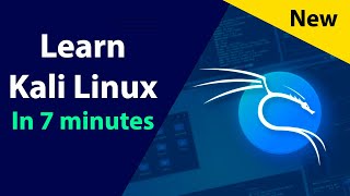 Learn Kali linux in 7 minutes (Beginners Introduction Tutorial)