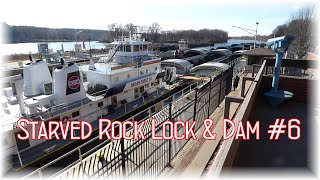 Starved Rock Lock & Dam #6 TowBoat passage