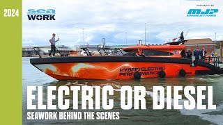 Seawork 2024 Was Electrifying - Marell M17 Hybrid Tour