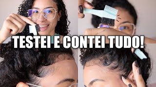 TESTEI A ESCOVA PROFISSIONAL PARA BABY HAIR! Vale a pena? | Ludmila Reis