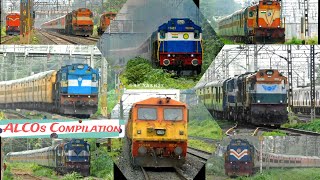 High Speed ALCo Diesels Trains !! OLD LEGENDS  ALCo Compilation