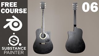 06 Creating a Guitar in Blender Course: UV Unwrapping