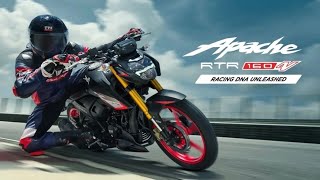 TVS Apache RTR 160 4V With USD Forks Launched | First Look