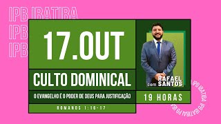 CULTO BÍBLICO| PALAVRA COM SEM. RAFAEL DOS SANTOS | AO VIVO