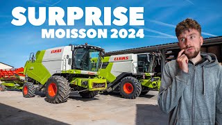 NOUVELLE MOISSONNEUSE ? Début de la moisson 2024