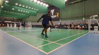 Watch This! MONCHING/NIHAS VS MARLON/ZIOUR #bestbadmintonclan #badmintonplays #fortunasportsacademy