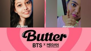 BTS 'BUTTER (ft.Megan Thee Stallion)'| Jeeshma & Anamika | Short Cover