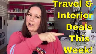 NEW Travel & Interior Deals This Week (W/C 6th Oct, 2017)