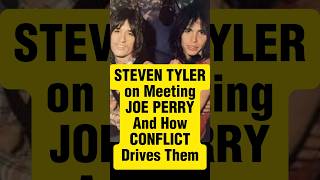 Steve Tyler of Aerosmith Meets Joe Perry & Arguments Drive the Band #rocknroll #classicrock