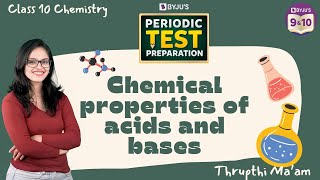 Chemical properties of acids bases and salts | Acids, bases and salts Class 10 science chapter 2