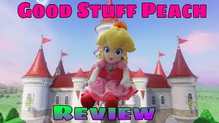 Super Mario official Good Stuff Princess Peach plush review