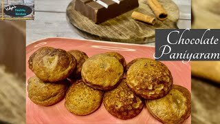 Healthy Chocolate Banana Paniyaram|whole wheat flour|Kids Snack|Chocolate dumpling|Jaggery Appe