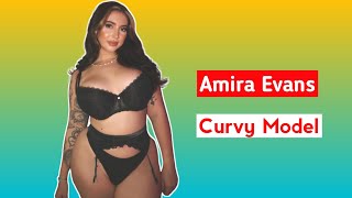 Amira Evans 🇬🇧...| Plus Size Clothing Haul | Top Curvy Fashion Models | Lifestyle, Wiki Biography