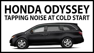 [E167] Diagnosing a tapping noise on a Honda Odyssey at cold start. // Visiting Cabrillo Point