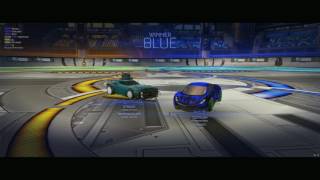 Rocket League 2 v 2 Competive play with randoms (Champion Rank)