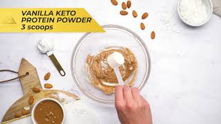 Keto Coconut Protein Bites