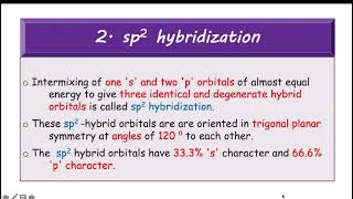 sp2 hybridization